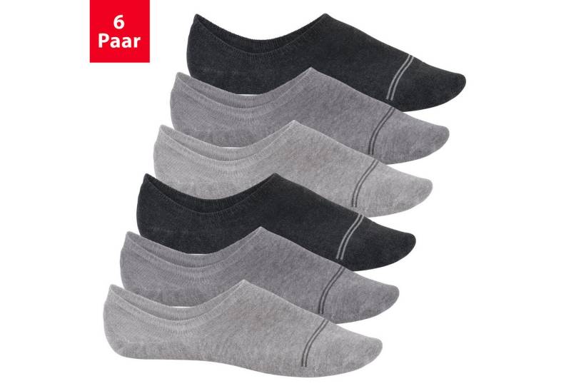 Footstar Sneakersocken Damen & Herren Füßlinge mit Anti-Slip für - Sneak it! von Footstar