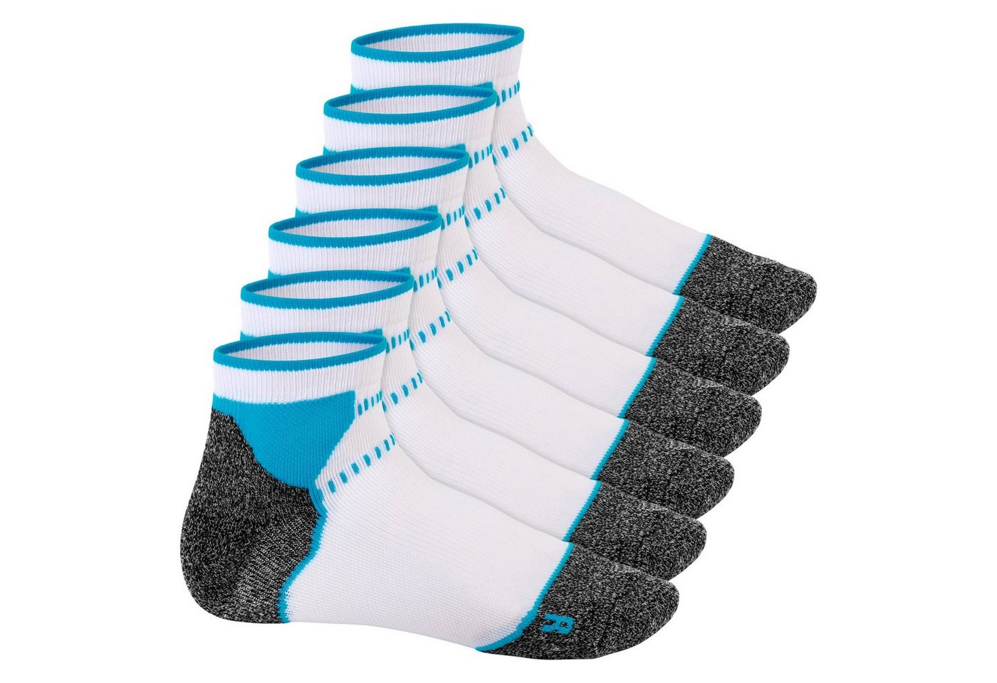 Footstar Sportsocken Damen & Herren Funktions Sport Socken (6 Paar) Laufsocken von Footstar