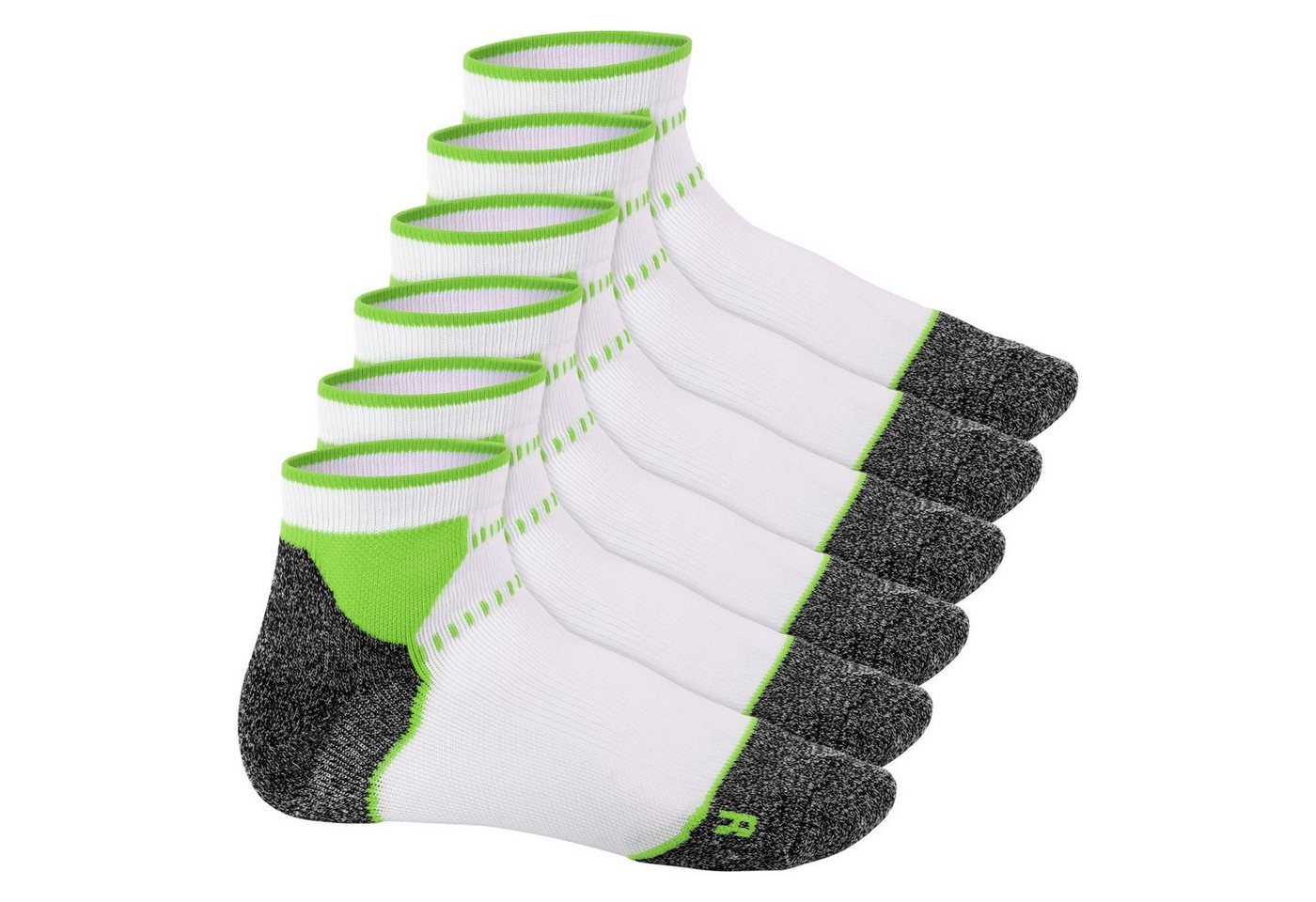 Footstar Sportsocken Damen & Herren Funktions Sport Socken (6 Paar) Laufsocken von Footstar