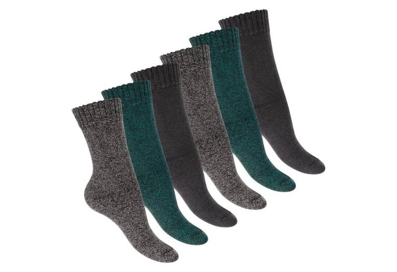 Footstar Thermosocken Damen Frottee Socken (6 Paar) Winter Socken mit Thermo Effekt von Footstar