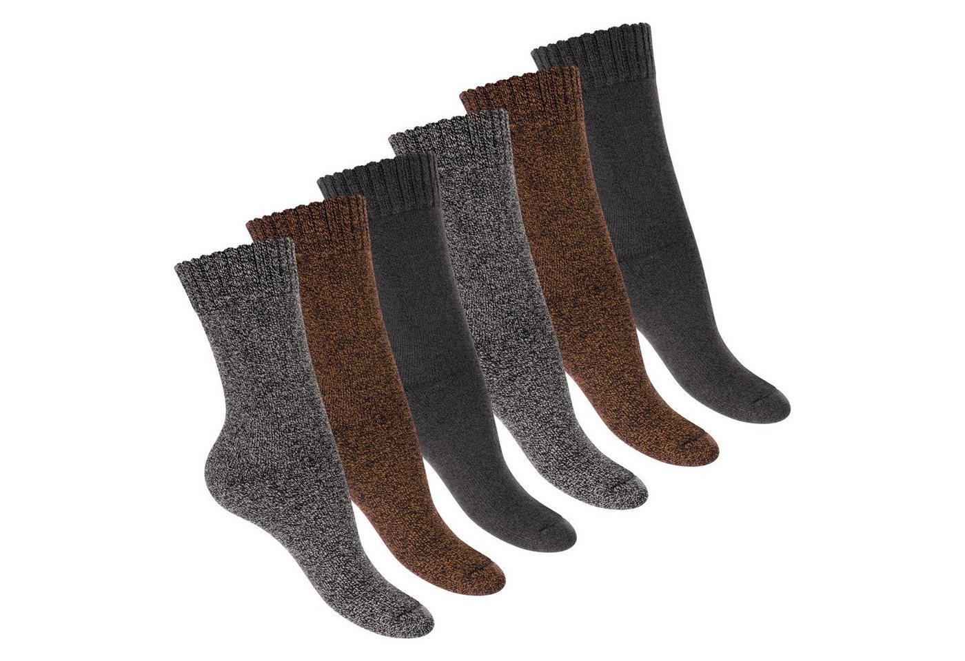 Footstar Thermosocken Damen Frottee Socken (6 Paar) Winter Socken mit Thermo Effekt von Footstar