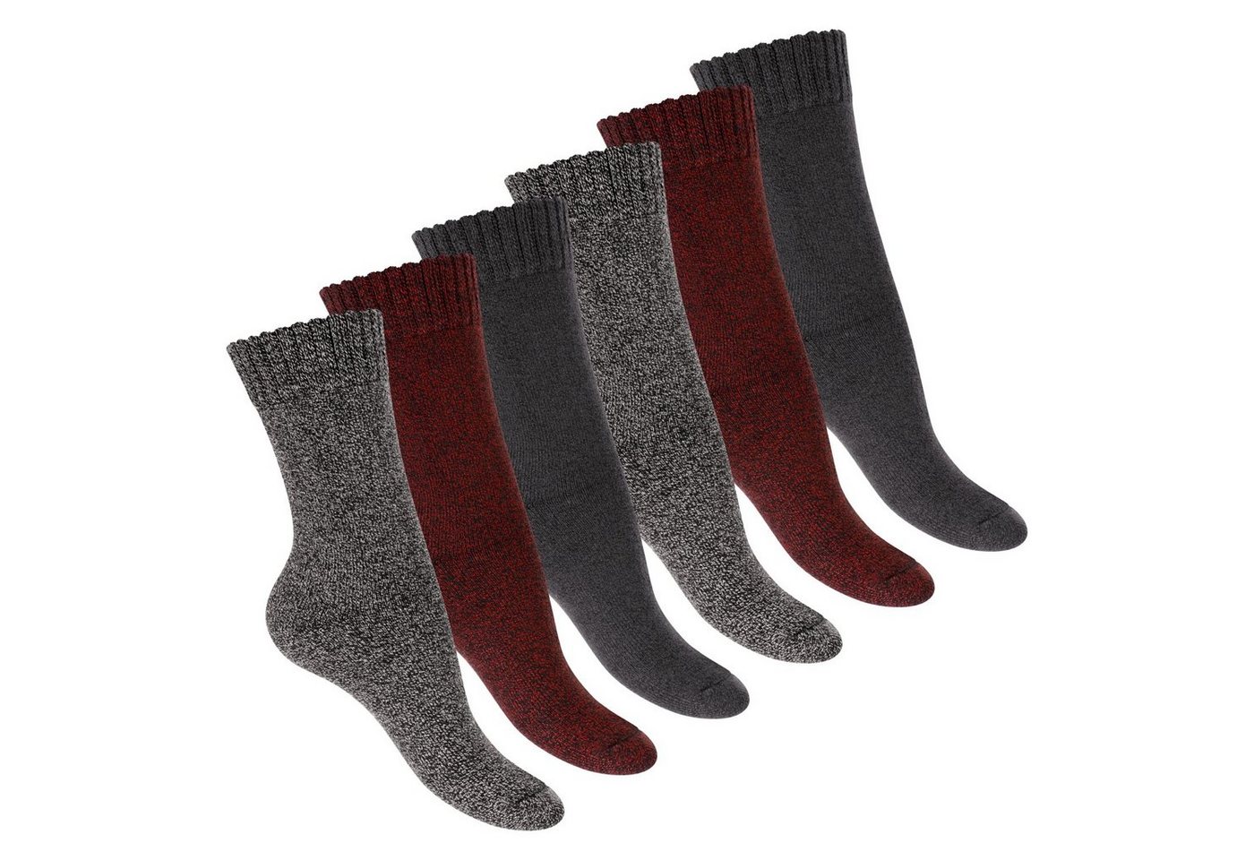 Footstar Thermosocken Damen Frottee Socken (6 Paar) Winter Socken mit Thermo Effekt von Footstar