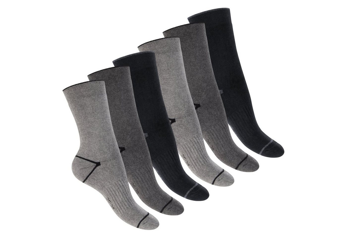 Footstar Thermosocken Thermo Winter Socken (6 Paar) für Damen & Herren, Vollfrottee von Footstar