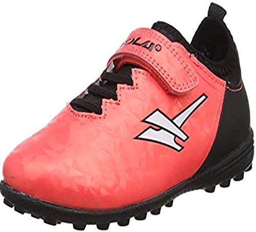 Gola Jungen Activo5 Astroturf Fußballschuhe Sportschuhe, Pink - Plasma Pink Schwarz - Größe: 26 EU von Footwear Studio