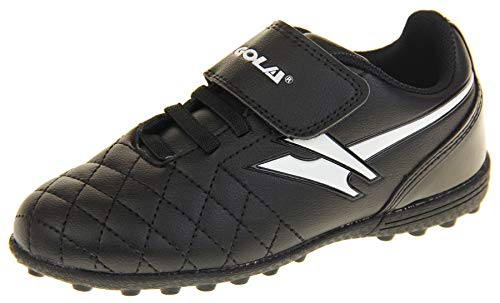 Gola Jungen Fußballschuhe Turnschuhe Schwarz und Weiß Größe: 26 EU von Footwear Studio