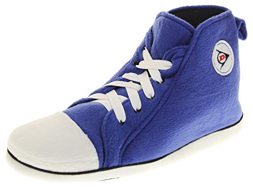 Unisex-Erwachsene Dunlop Sports Sneaker Stiefel Hausschuhe Blau EU 44-45 (L) von Footwear Studio