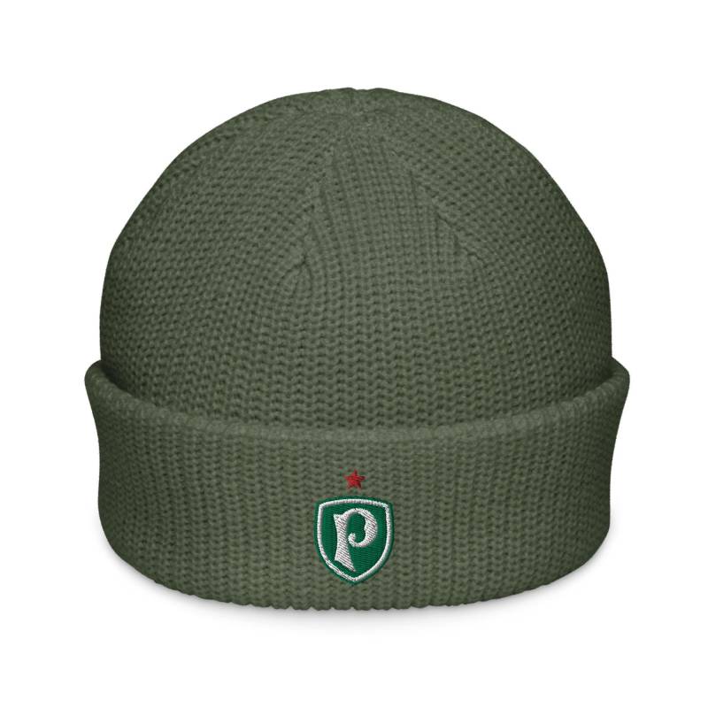 Palmeiras Brazil Minimalist Design Embroidered Fisherman Beanie Soccer Football Hat von FootynRich