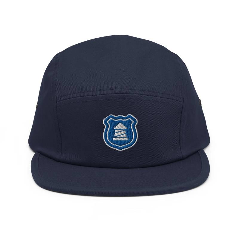 Toffees Minimalist Design Embroidered Five Panel Cap Soccer Football Hat von FootynRich