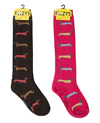 Foozys damen winter neuheit beiläufige kniestrümpfe dackel in pullover von Foozys