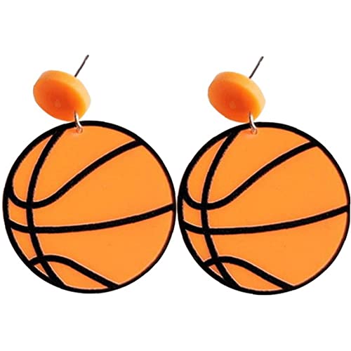 Basketball-Ohrringe Sport-Ohrringe Schmuck Geschenke für Frauen Mädchen von Fopytu