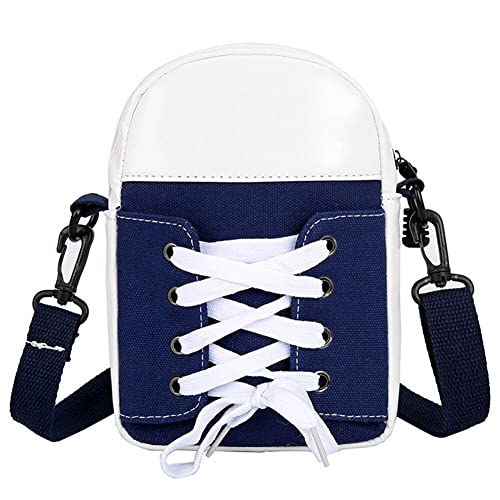 Leinwandtasche Für Frauen Kreative Umhängetasche Persönlichkeit Schuhe Form Crossbody Tasche Weibliche Lustige Handtasche Und Geldbörse von Fopytu