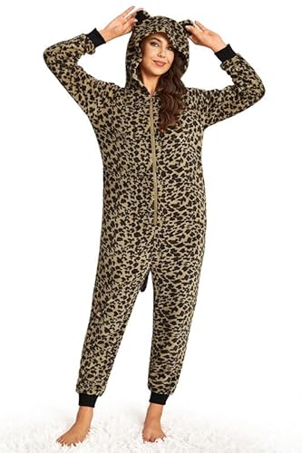 For G and PL Kostüm für Erwachsene Animal Halloween Karneval Show Party Cosplay Jumpsuit Damen Gepard M von For G and PL