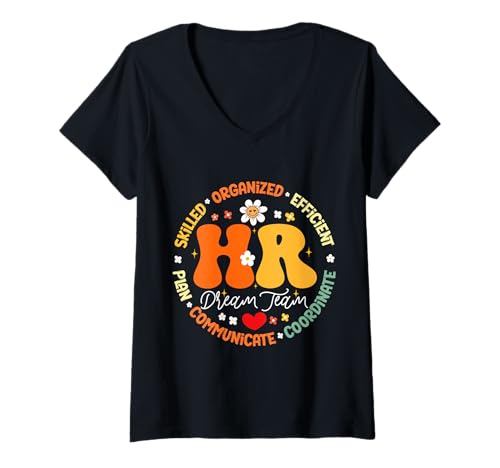 Damen Personalabteilung HR Dream Team Mitarbeiterschätzung T-Shirt mit V-Ausschnitt Damen Personalabteilung HR Dream Team Mitarbeiterschätzung T-Shirt mit V-Ausschnitt von For Human Resources & HR Appreciation