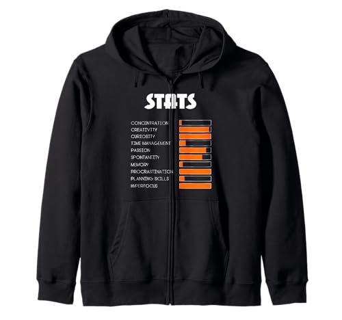 Für Kinder mit ADHS-Statistiken Neurodiversität Männer Jungen Bewusstsein Kapuzenjacke von For Kids With ADHD Stats Neurodiversity Men Boys