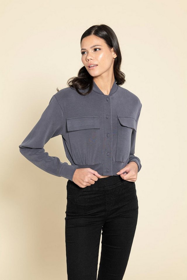 For You Moda Windbreaker Antrasit Cupra Bomberjacke von For You Moda