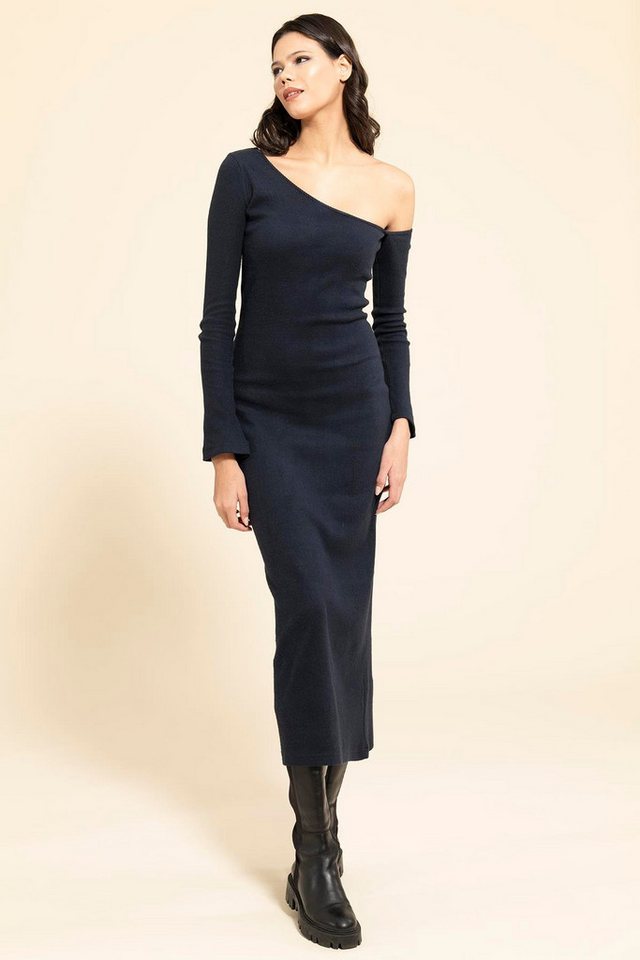 For You Moda Minikleid Blaues Asymmetrisches One-Shoulder-Kleid von For You Moda