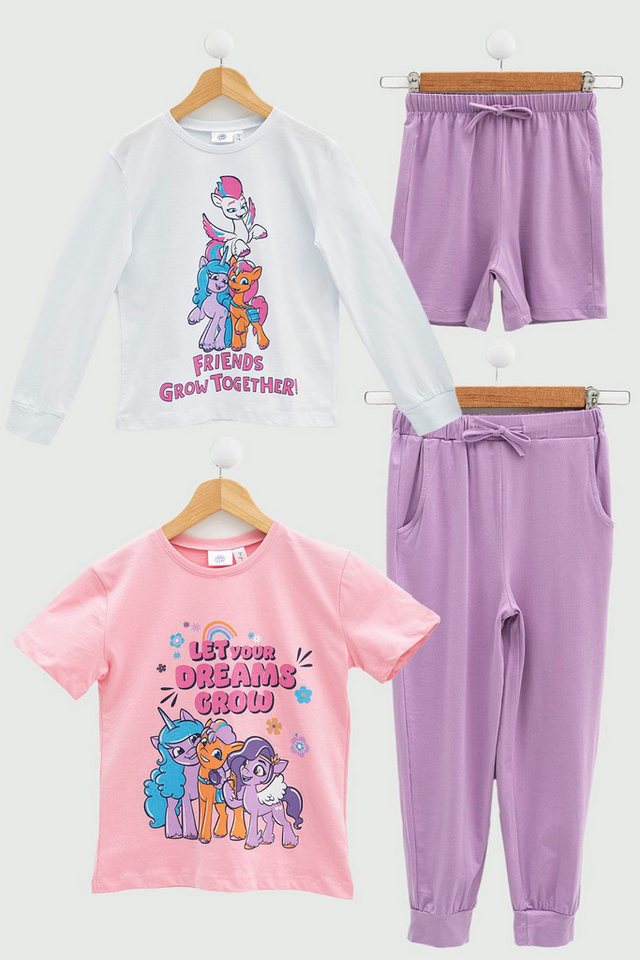 For You Moda Shorts My Little Pony 4-teiliges Lilac Set von For You Moda