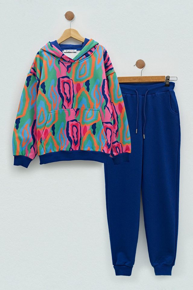 For You Moda Sweatanzug Gemustertes Trainingsanzug von For You Moda