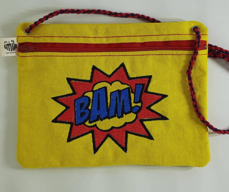Bam Bestickt Wirklich Nützlich Spaß & Fabelhafte Kleine Tasche Bam Bestickt Wirklich Nützlich Spaß & Fabelhafte Kleine Tasche von ForASmileGiftDesign