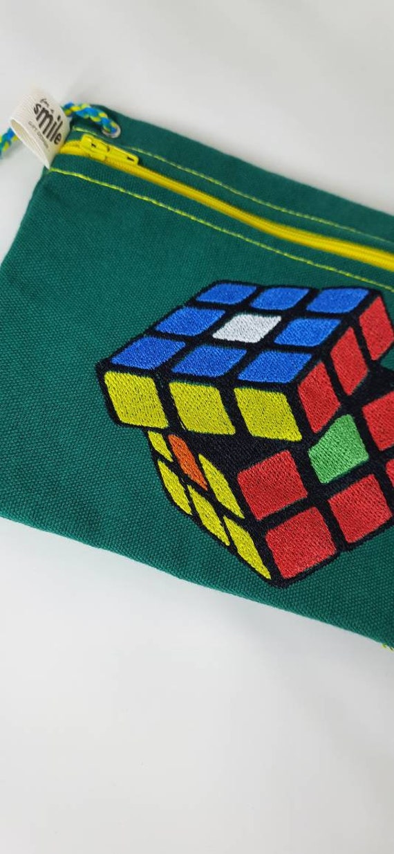 Puzzle Würfel Bestickt Wirklich Nützlich Spaß & Fabelhafte Mittlere Tasche Puzzle Würfel Bestickt Wirklich Nützlich Spaß & Fabelhafte Mittlere Tasche von ForASmileGiftDesign