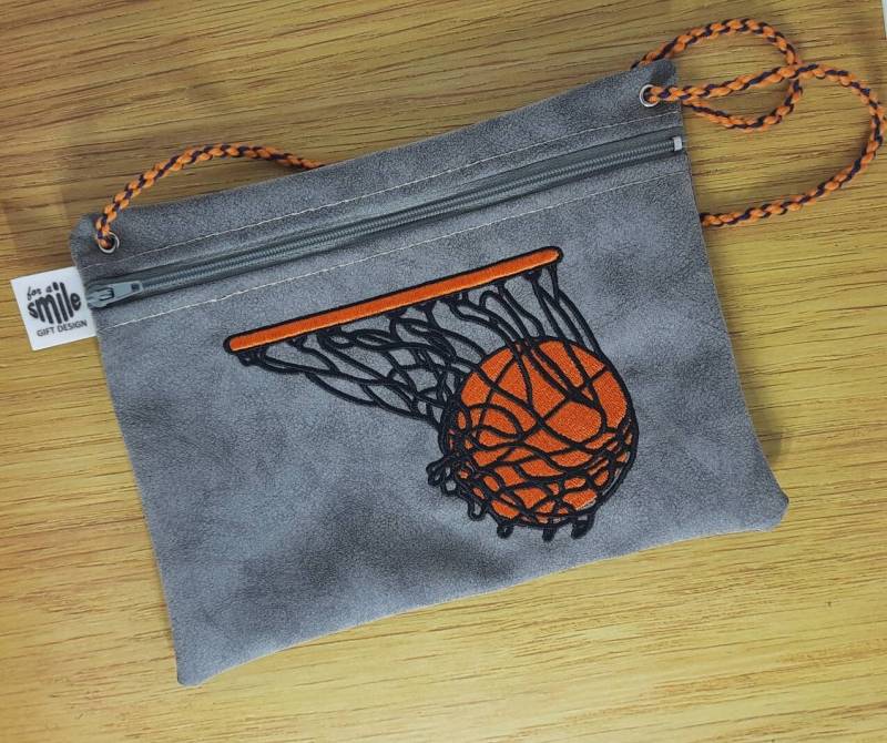 Slam Dunk Bestickt Wirklich Nützlich Spaß & Fabelhafte Mitteltasche von ForASmileGiftDesign