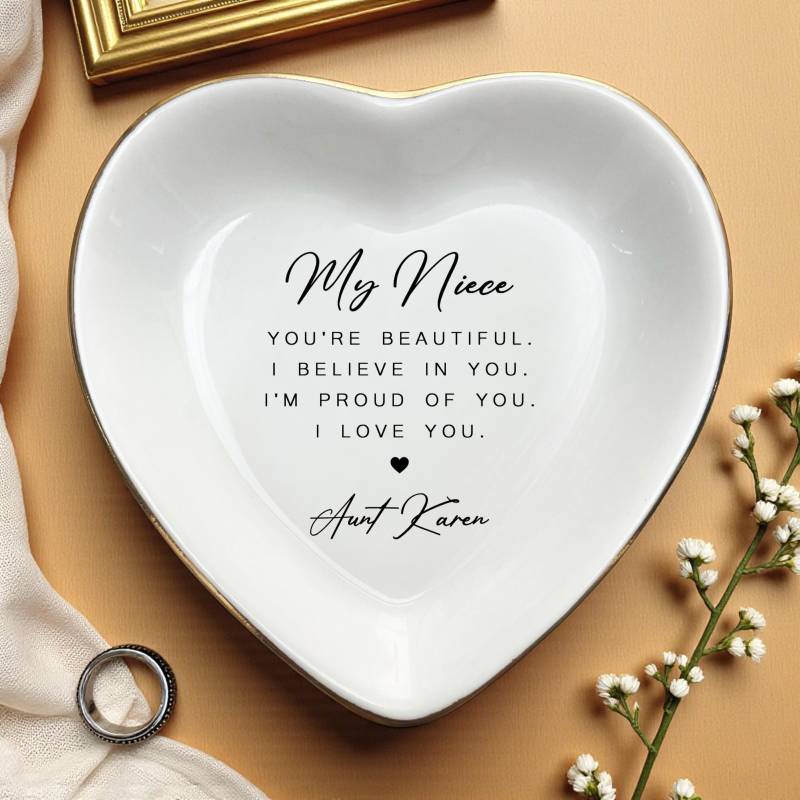 Custom Niece Gift From Aunt, Personalized For Niece, Godmother Bonus Daughter von ForHerLuck