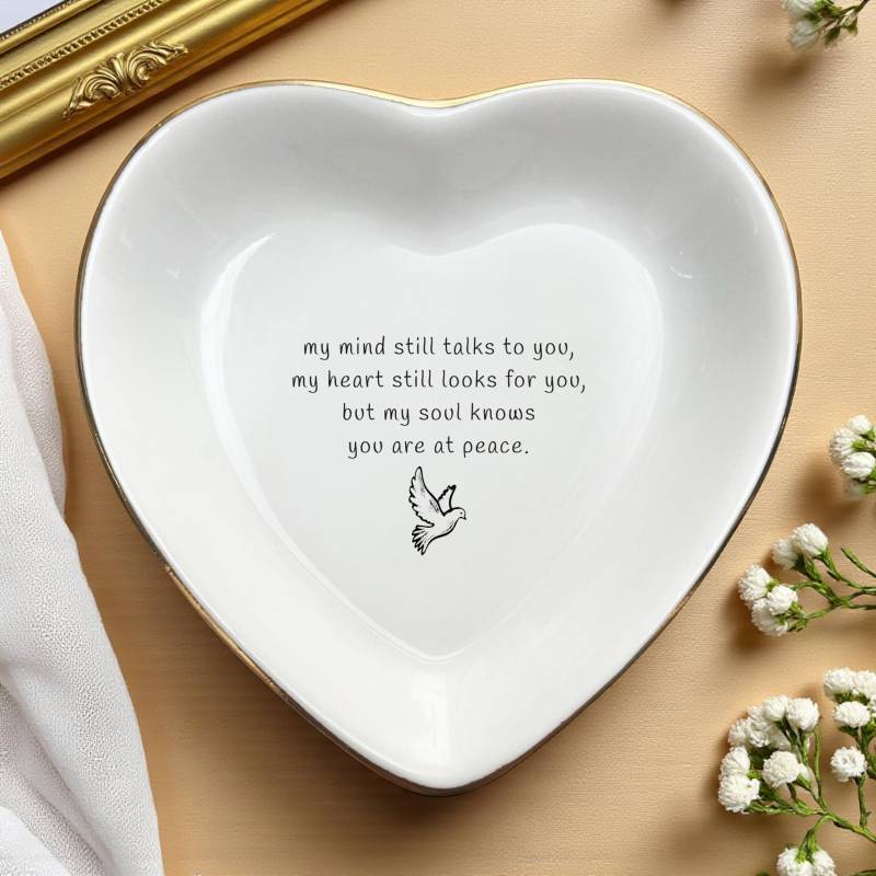 Memorial Sympathy Grief Ring Dish - Miscarriage Gift Encouragement For Loss in Memory Christmas von ForHerLuck