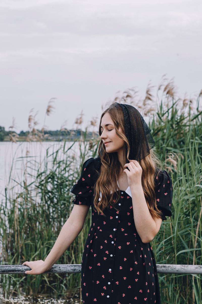 Glitzer Kopftuch Handgemachter Schleier von ForSisterUA