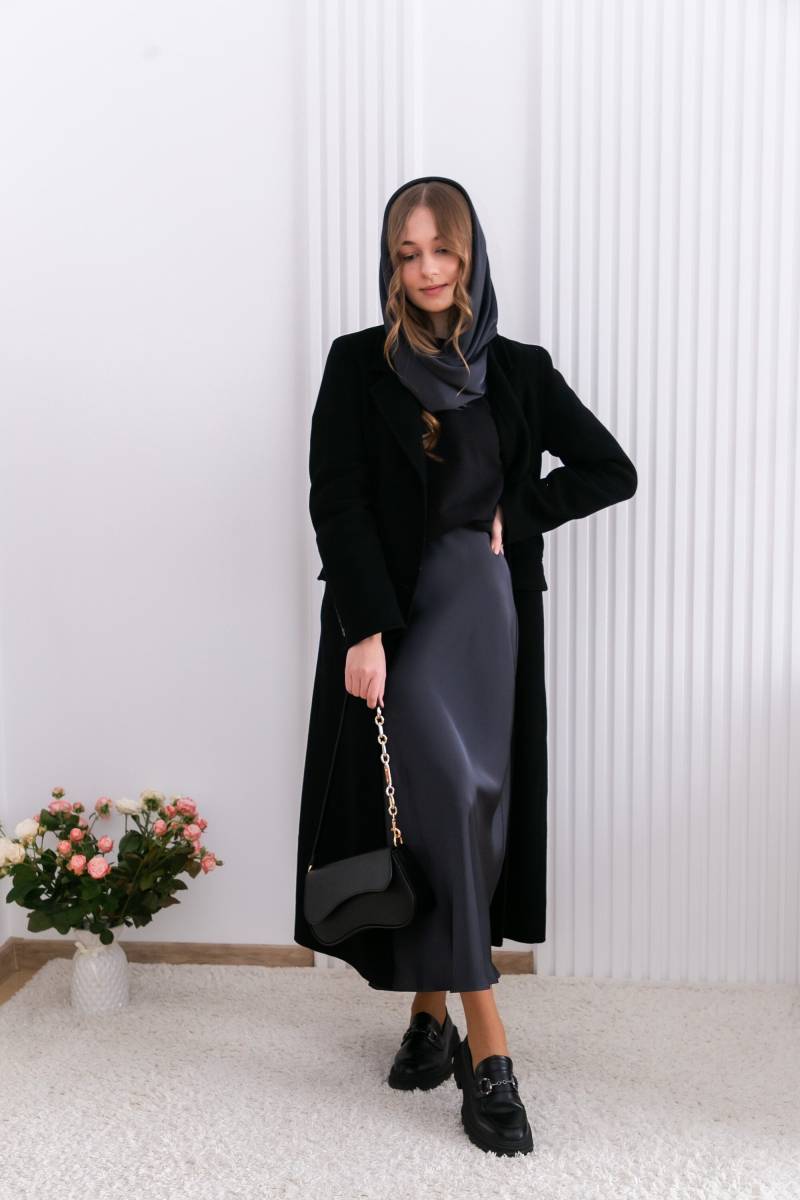 Ortodese Kopfbedeckung, Weicher Seidenschal Schleier, Handgefertigte Kopfbedeckung Für Frauen von ForSisterUA