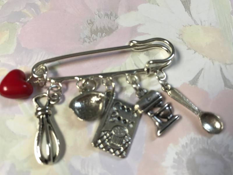 Kochen Charme Kilt Pin Brosche Backen Liebhaber Geschenk von ForYouJustTreasures