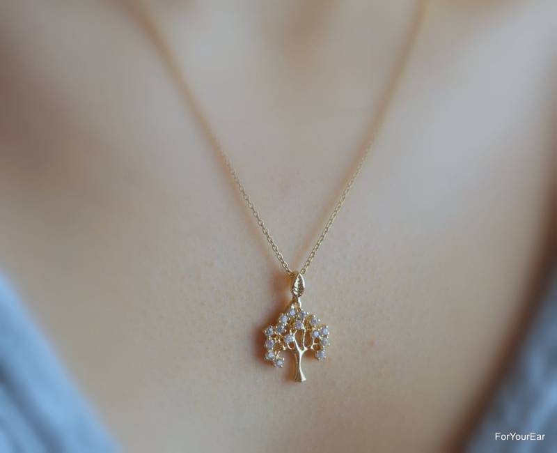 176 Baum Des Lebens Halskette von ForYourEar