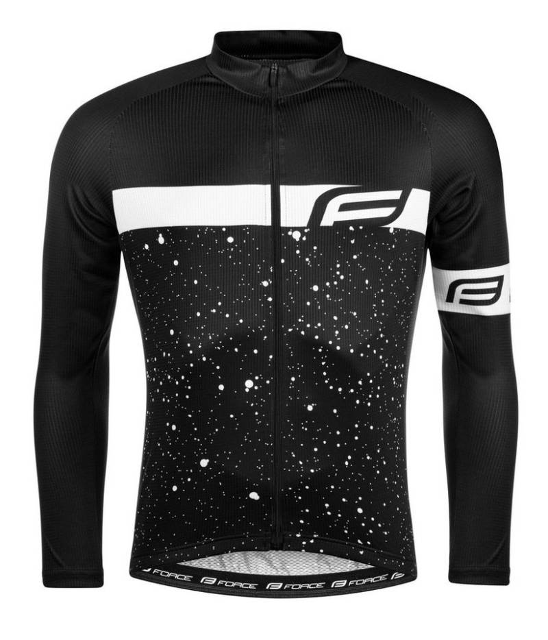 FORCE Radtrikot Jersey FORCE SPRAY Langarm Jacke von FORCE