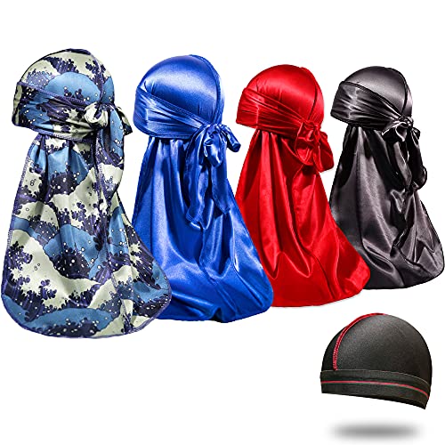 ForceWave Herren Durag Die Uhr ist EIN echter Hingucker, Bluewave Blau Schwarz Rot, M von ForceWave