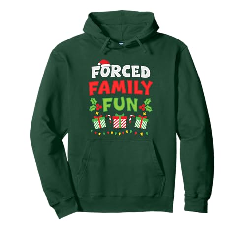 Zwangsfamilie Spaß sarkastische Weihnachtsgruppe lustig Männer Frauen Pullover Hoodie Zwangsfamilie Spaß sarkastische Weihnachtsgruppe lustig Männer Frauen Pullover Hoodie von Forced Family Fun - Funny Christmas Group 2025 Tee