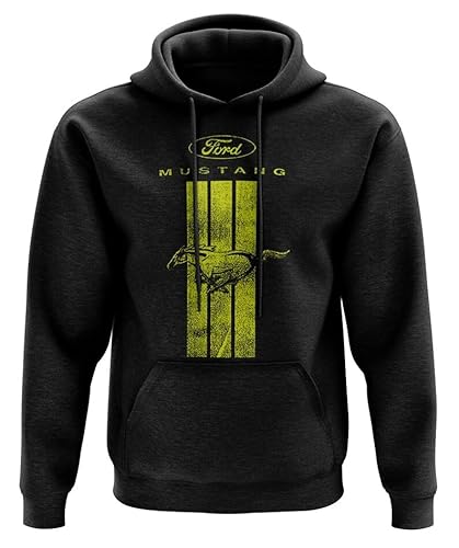 Ford Mustang Grunge Grün Tribar Herren Kapuzenpullover von Ford Motor Company