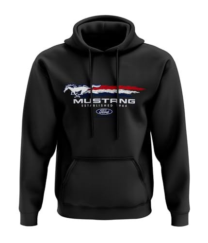 Ford Mustang Hoodie 2024 Ltd Edition 60-jähriges Jubiläum Herren-Kapuzenpullover Ford Mustang Hoodie 2024 Ltd Edition 60-jähriges Jubiläum Herren-Kapuzenpullover von Ford Motor Company