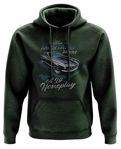 Ford Mustang Mach 1 Horseplay Herren Kapuzenpullover von Ford Motor Company