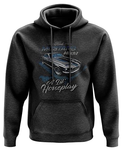Ford Mustang Mach 1 Horseplay Herren Kapuzenpullover Ford Mustang Mach 1 Horseplay Herren Kapuzenpullover von Ford Motor Company