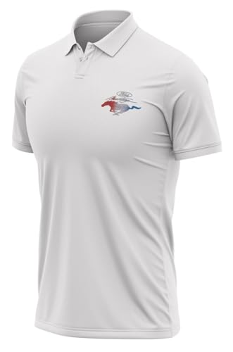 Ford Mustang RWB Lässiges Polyester-Poloshirt von Ford Motor Company