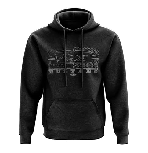 Ford Mustang Vintage Front Herren Kapuzenpullover von Ford Motor Company