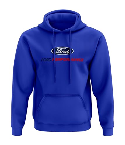 Ford Performance Hochwertiger RS Racing Kapuzenpullover von Ford Performance