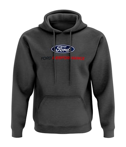 Ford Performance Hochwertiger RS Racing Kapuzenpullover von Ford Performance
