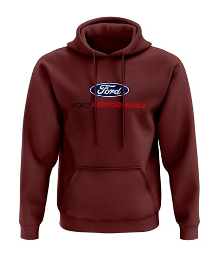 Ford Performance Hochwertiger RS Racing Kapuzenpullover von Ford Performance