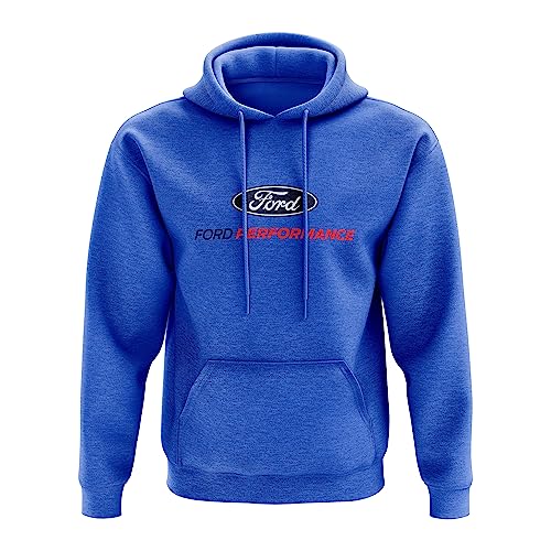 Ford Performance Original RS Racing Kapuzenpullover, Blau, XL von Ford Performance