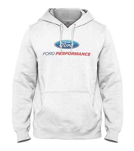 Ford Performance Original RS Racing Kapuzenpullover, L, Weiß von Ford Performance