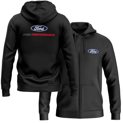 Ford Performance Race Kapuzenpullover mit Reißverschluss von Ford Performance