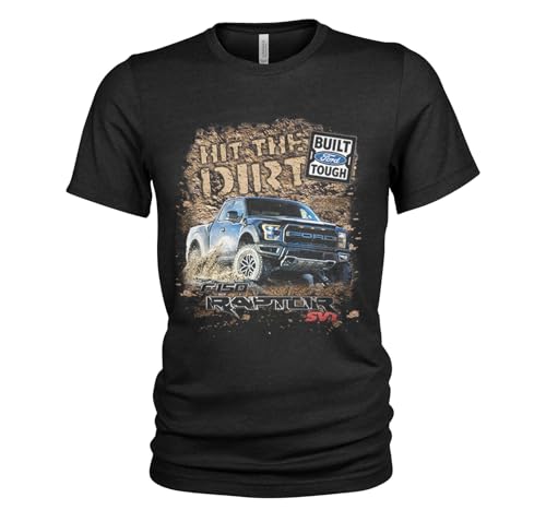Raptor SVT Off Road Herren T-Shirt Hit The Dirt F-150 Raptor Trucks von Ford