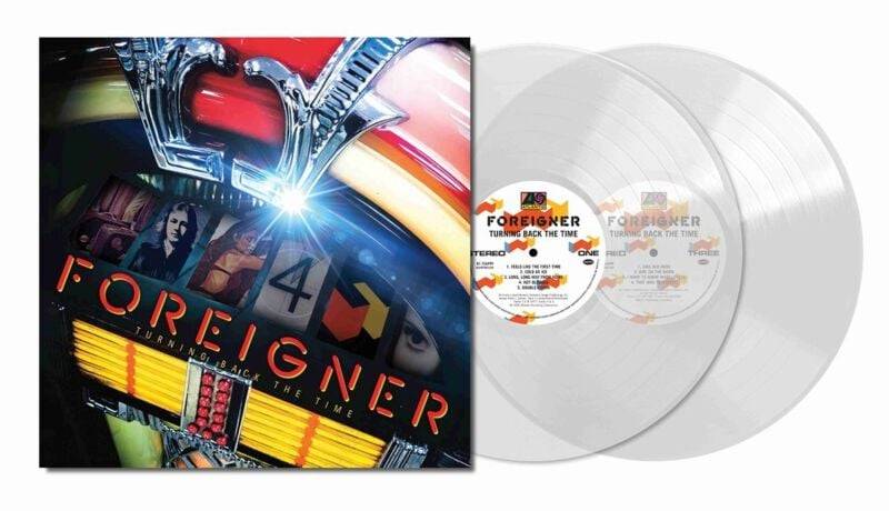 Foreigner Turning back the time LP multicolor von Foreigner
