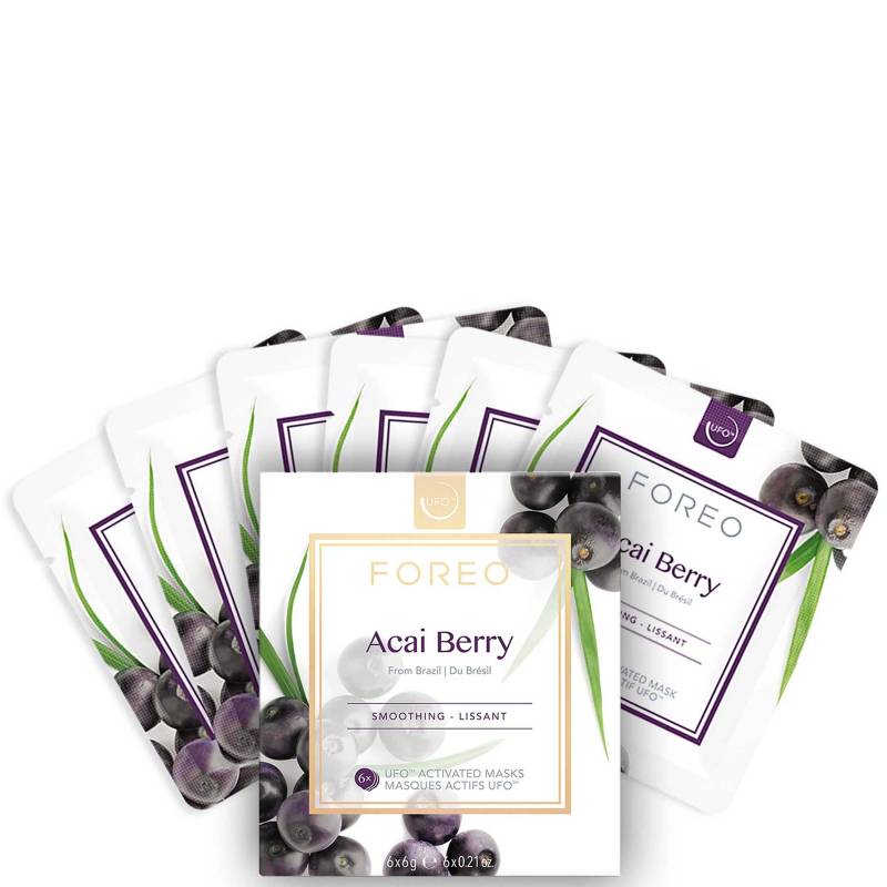 FOREO Acai Berry UFO/UFO Mini Firming Face Mask for Ageing Skin (6 Pack) von Foreo