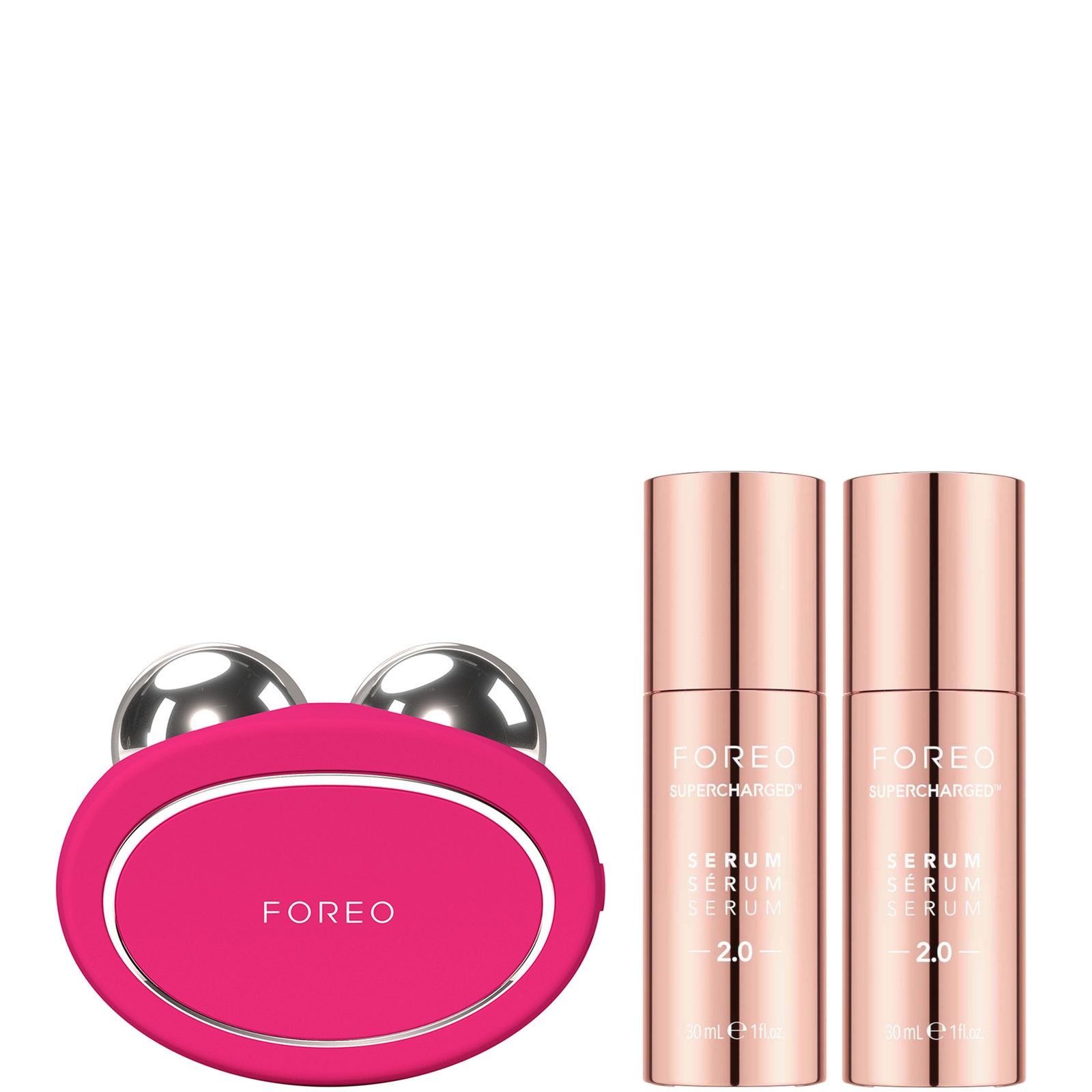 FOREO BEAR 2 Firm and Lift Supercharged Set - Fuchsia von Foreo